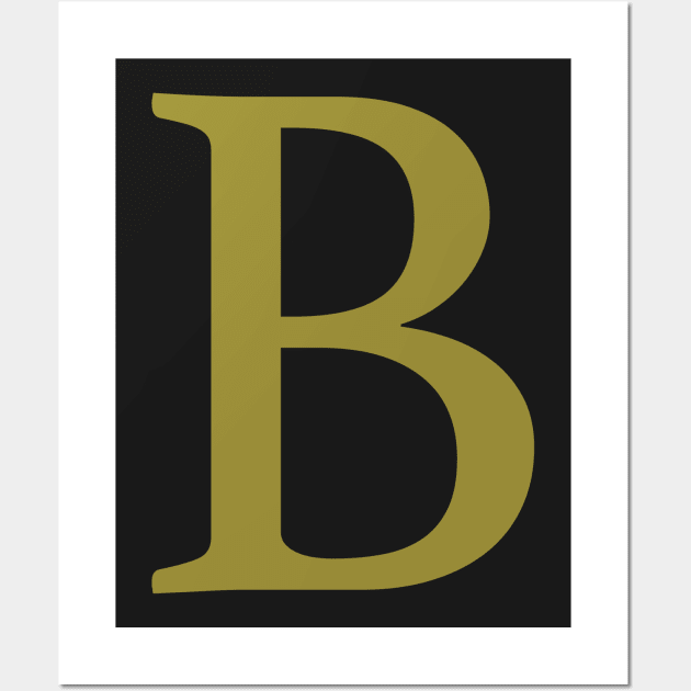 B letter Wall Art by harrypottervids